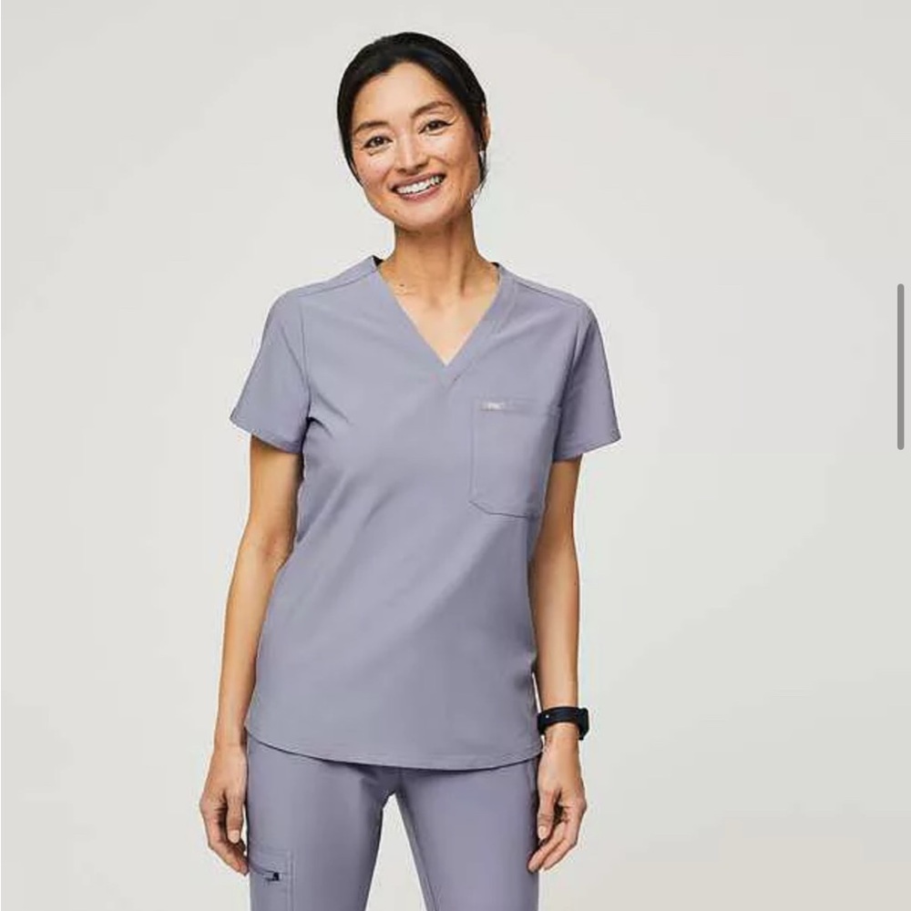 Figs Women's Scrub Set - Vapor Blue Space